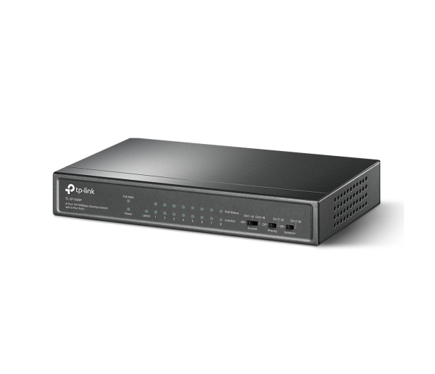 TP-Link 9p TL-SF1009P (9x10/100Mbit, 8xPoE+) - 1203967 - zdjęcie 2